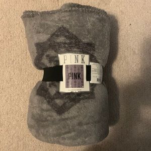 New Victorias Secret Pink fleece blanket